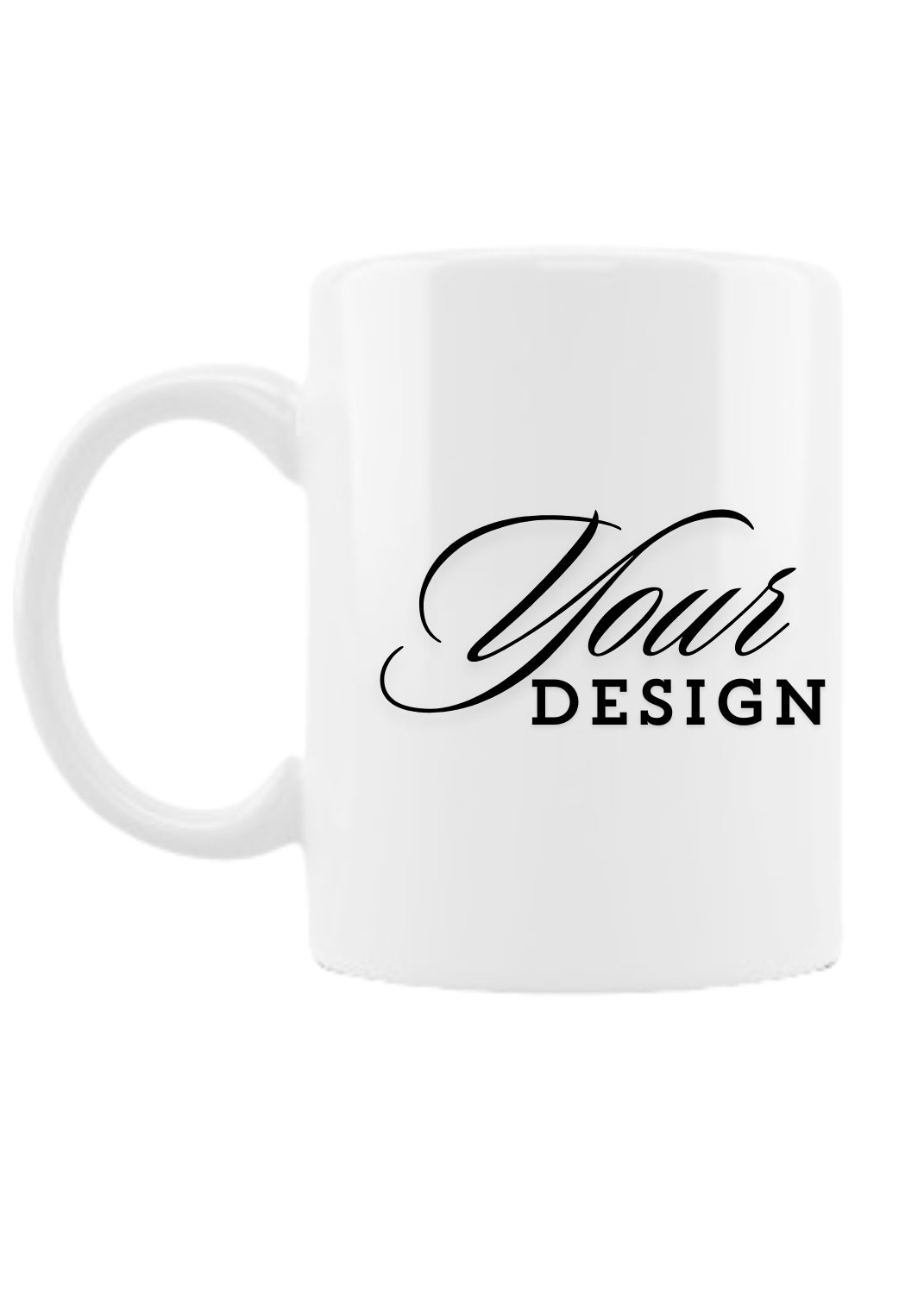 Custom White Mug Printing